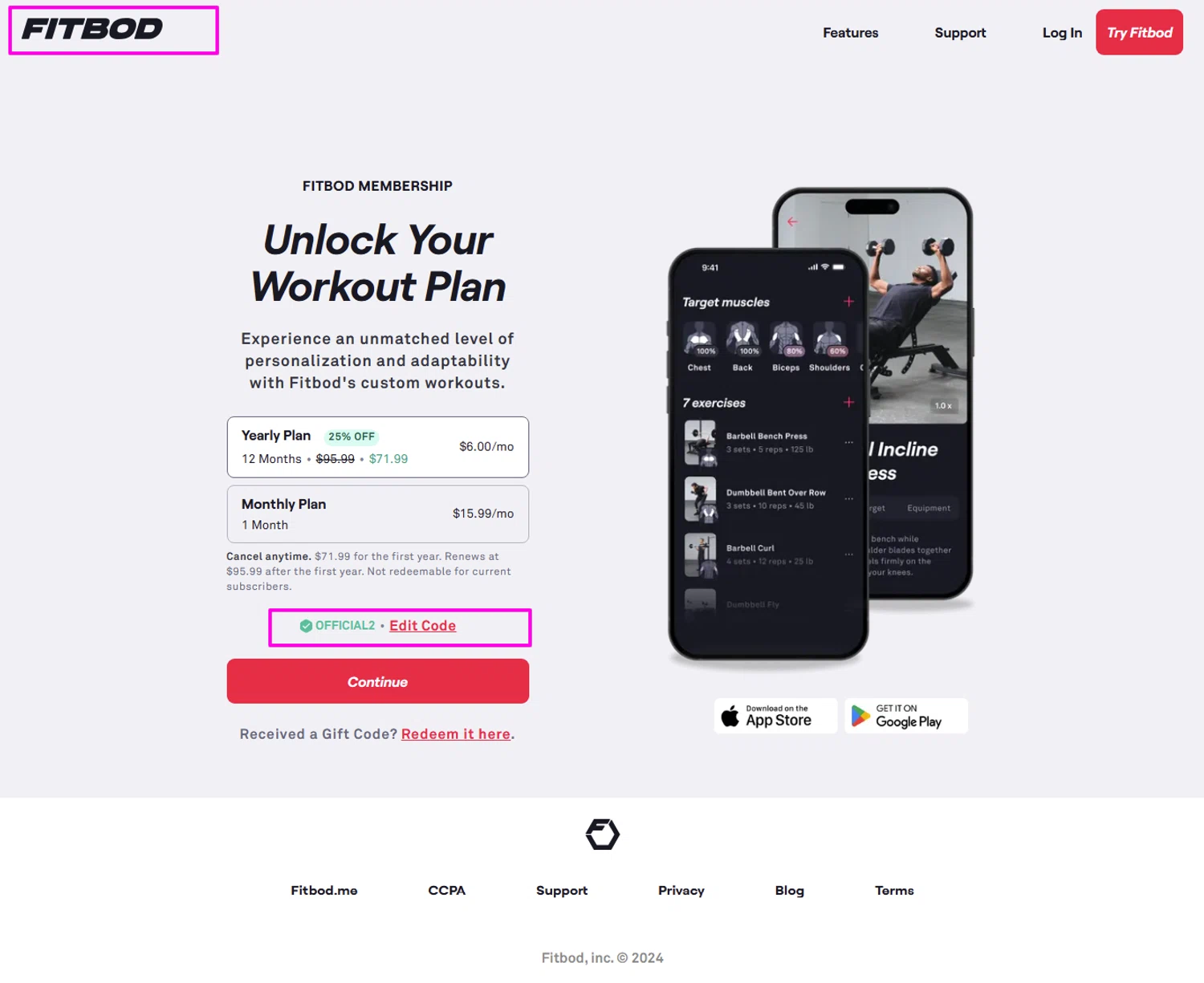 Reps Fitbod Online Fitbod App Store Muscle Building Gym 30 Day