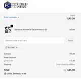 FitCord coupon verification screenshot