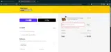 Indulge20 coupon verification screenshot