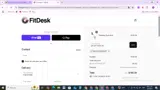 FitDesk coupon verification screenshot