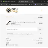 10offithops coupon verification screenshot
