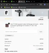 FITKING10 coupon verification screenshot