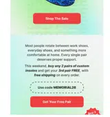 MEMORIAL26 coupon verification screenshot