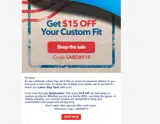 LABDAY15 coupon verification screenshot