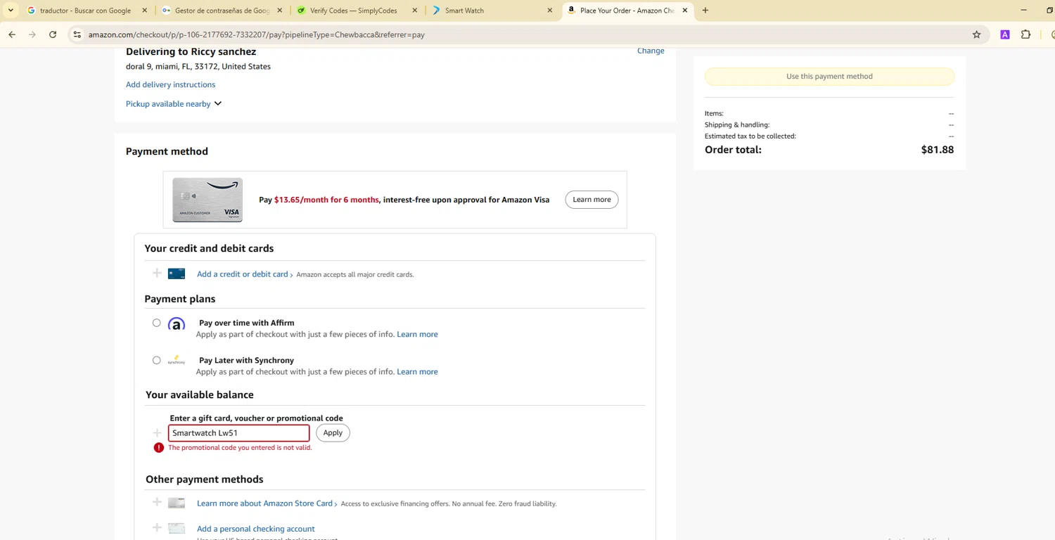Fitpolo promo code screenshot showing code LW51 applied at Fitpolo checkout page. Uploaded by SimplyCodes community member ShieldTitan9442 on Aug 8, 2025