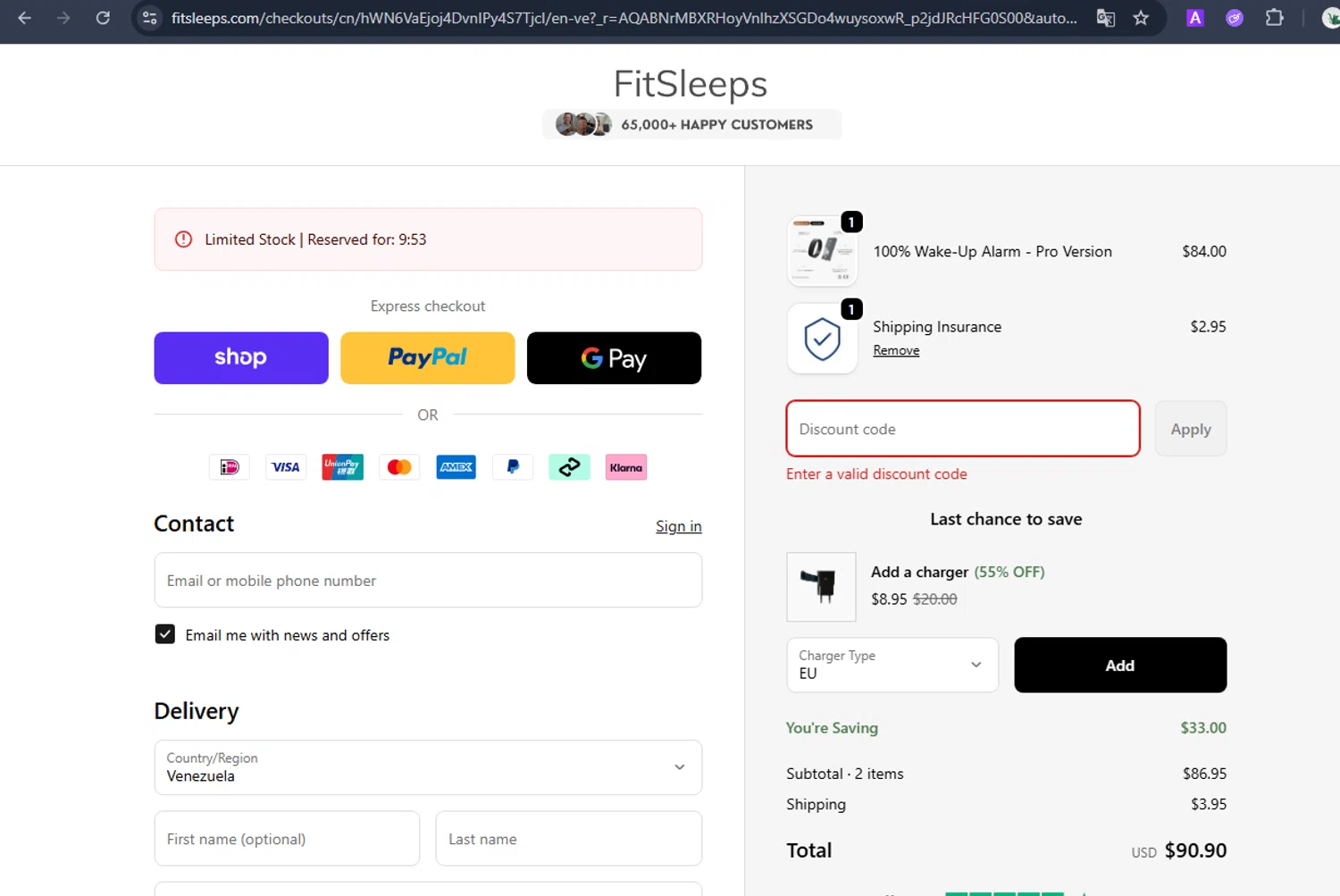FitSleeps promo code screenshot showing code CYBER10 applied at FitSleeps checkout page. Uploaded by SimplyCodes community member BudgetElite1200 on Dec 16, 2025