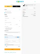 Fit Sports Products coupon verification screenshot