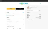 Fit Sports Products coupon verification screenshot