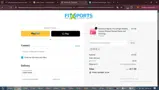 Fit Sports Products coupon verification screenshot