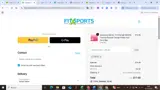 Fit Sports Products coupon verification screenshot