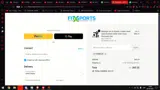 Fit Sports Products coupon verification screenshot