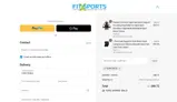 Fit Sports Products coupon verification screenshot