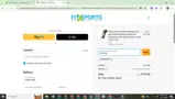 Fit Sports Products coupon verification screenshot
