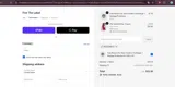 WELCOME10 coupon verification screenshot