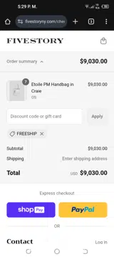 FREESHIP coupon verification screenshot