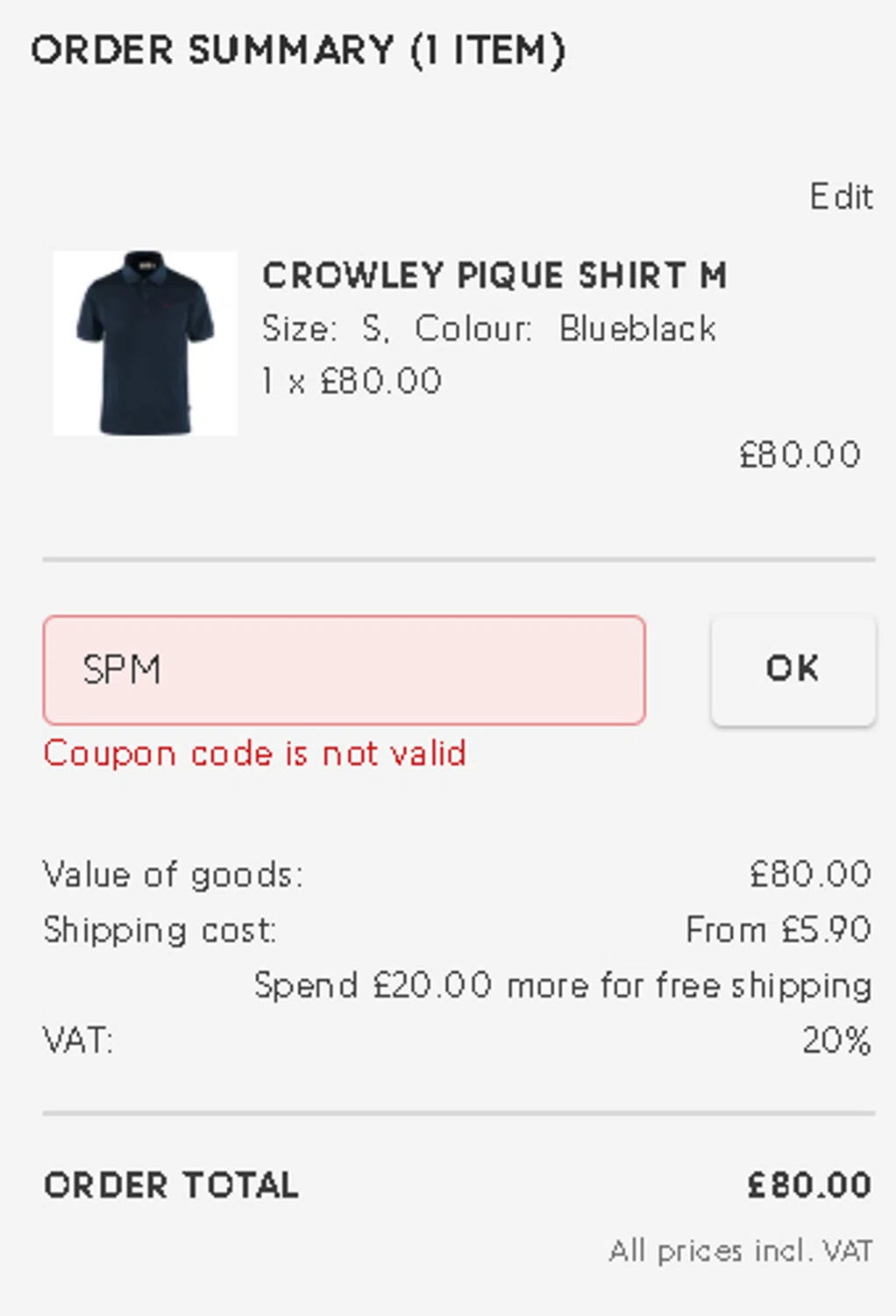 Fjallraven discount code screenshot showing code SPM applied at Fjallraven checkout page. Uploaded by SimplyCodes community member MightyPhoenix5865 on Jul 20, 2025
