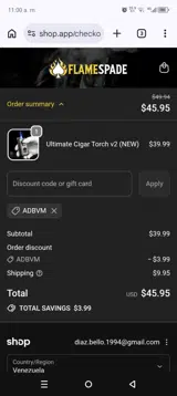 ADBVM coupon verification screenshot