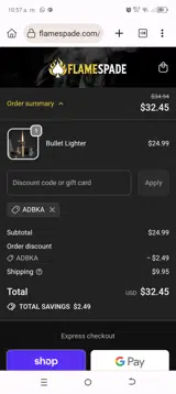 ADBKA coupon verification screenshot