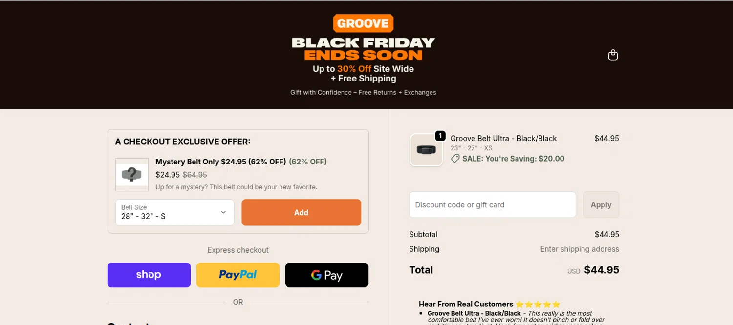 Flamingo promo code screenshot showing code BFCM15 applied at Flamingo checkout page. Uploaded by SimplyCodes community member reimalave10 on Nov 28, 2025