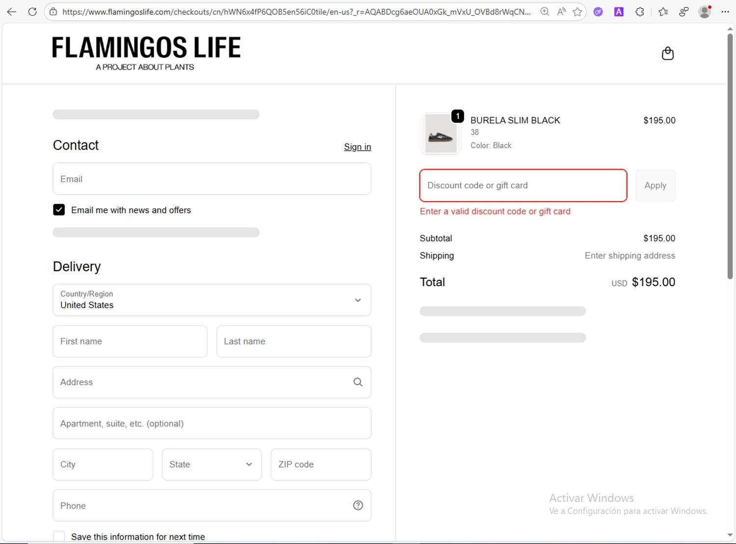 Flamingos' Life discount code screenshot showing code PRE-ORDER applied at Flamingos' Life checkout page. Uploaded by SimplyCodes community member VoucherWhiz9254 on Dec 28, 2025