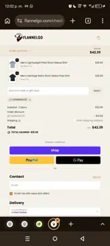 denimdad20 coupon verification screenshot