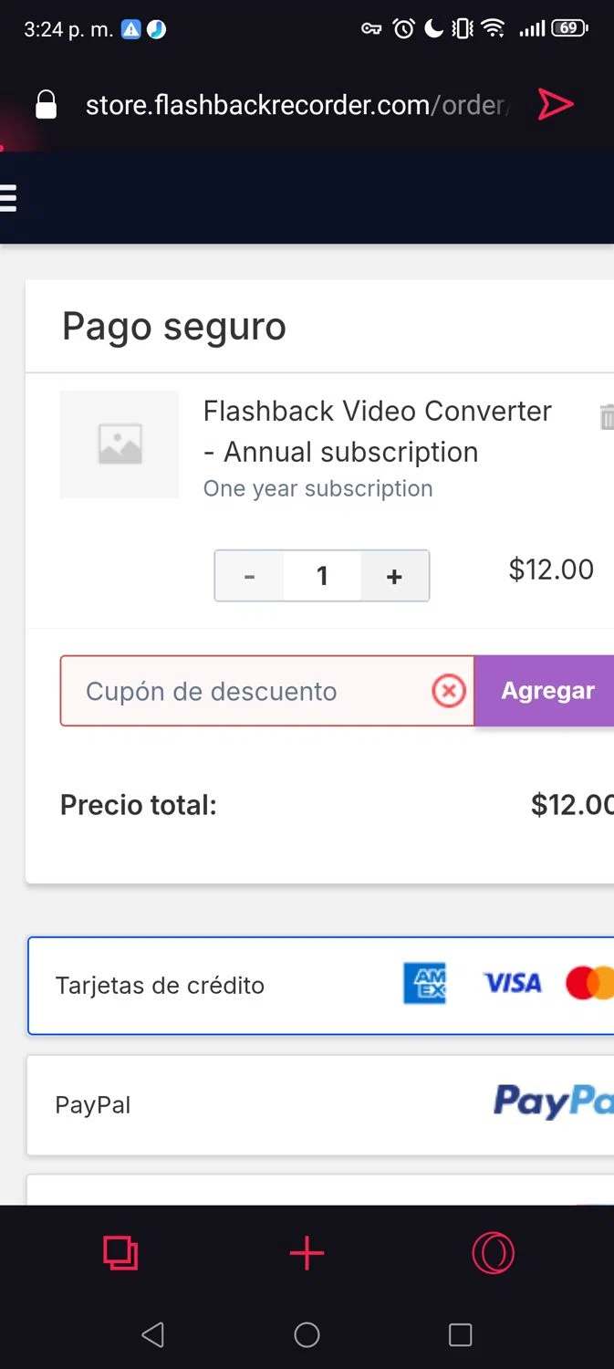 FlashBack discount code screenshot showing code GURU15 applied at FlashBack checkout page. Uploaded by SimplyCodes community member Divino1 on Apr 19, 2025