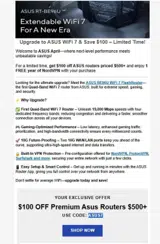 ASUS7 coupon verification screenshot