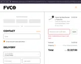 Flatline Van Co. coupon verification screenshot