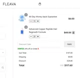 VDAY20 coupon verification screenshot