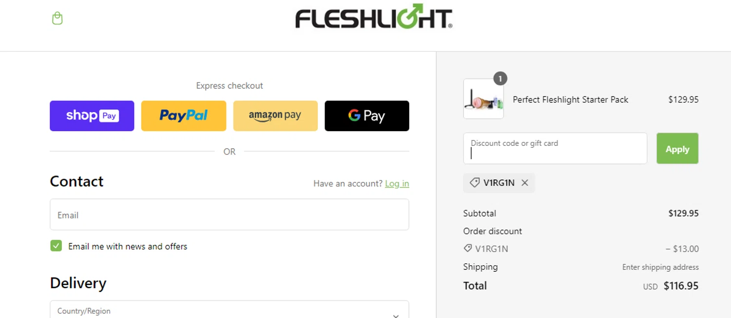 Fleshlight Promo Codes – 10% Off | January 2024