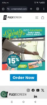 Spring25 coupon verification screenshot