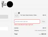 Flic10 coupon verification screenshot
