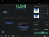Flinn Scientific coupon verification screenshot