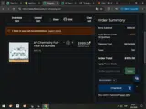 Flinn Scientific coupon verification screenshot