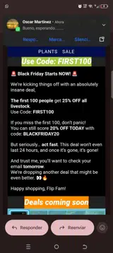 BLACKFRIDAY20 coupon verification screenshot