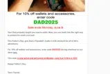 Flipside Wallets coupon verification screenshot