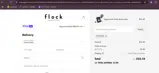 FLOCK coupon verification screenshot