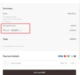 Elizabeth coupon verification screenshot