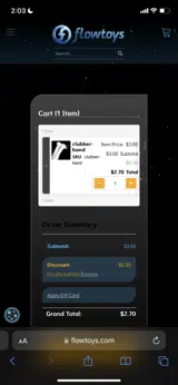 FLUIDUMFIRE coupon verification screenshot