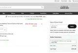 Florida Panthers Shop coupon verification screenshot
