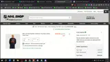 Florida Panthers Shop coupon verification screenshot