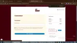 Florida Panthers Shop coupon verification screenshot