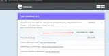 HOLIDAY24 coupon verification screenshot