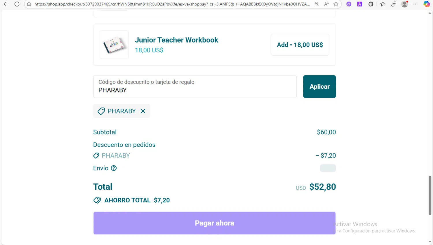 FluentPet promo code screenshot showing code PHARABY applied at FluentPet checkout page. Uploaded by SimplyCodes community member VoucherWhiz9254 on Nov 10, 2025