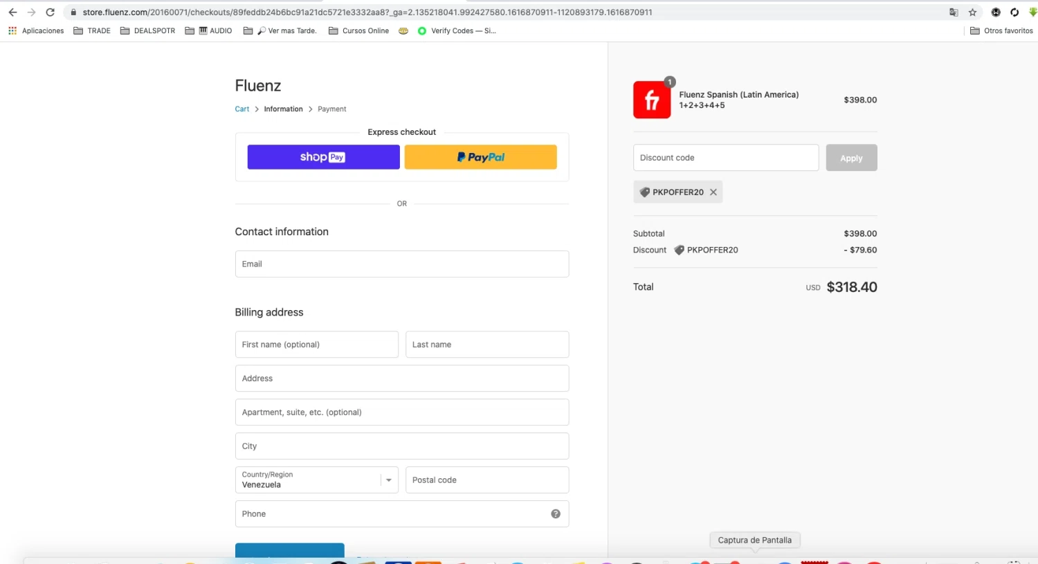 where to use Fluenz promo code box