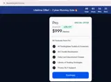 Flux Charts coupon verification screenshot