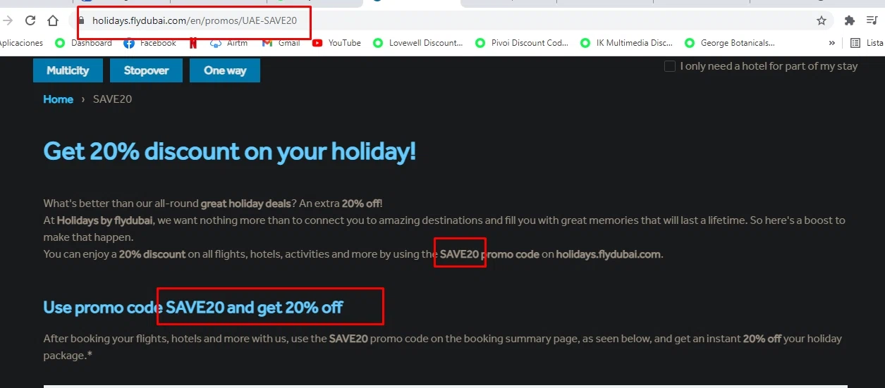 where to use Xo promo code box