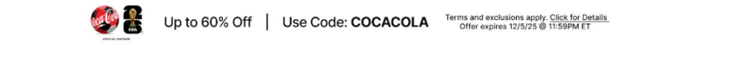Philadelphia Flyers promo code screenshot showing code COCACOLA applied at Philadelphia Flyers checkout page. Uploaded by SimplyCodes community member Aressss on Dec 5, 2025