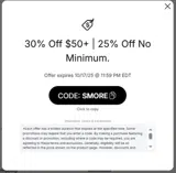 Philadelphia Flyers coupon verification screenshot