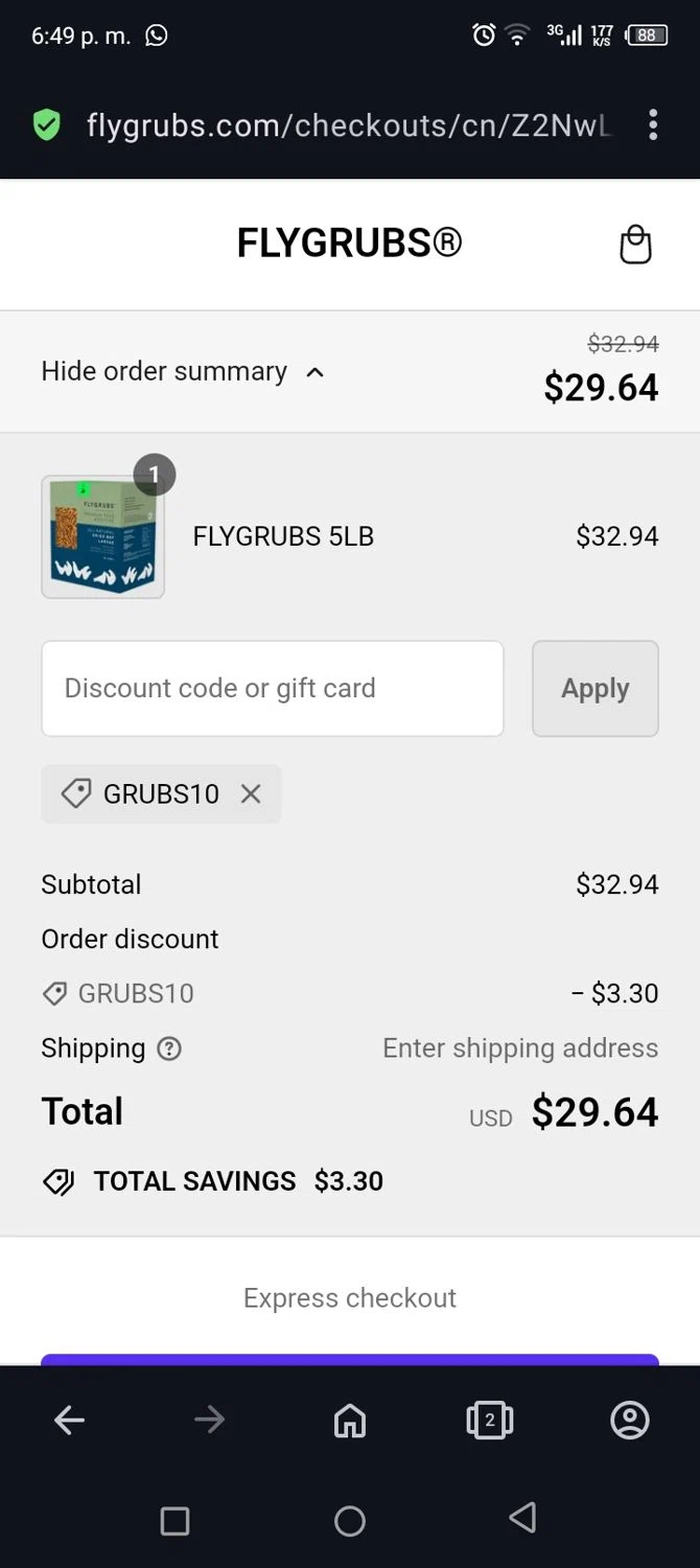 how to use Flygrubs coupons